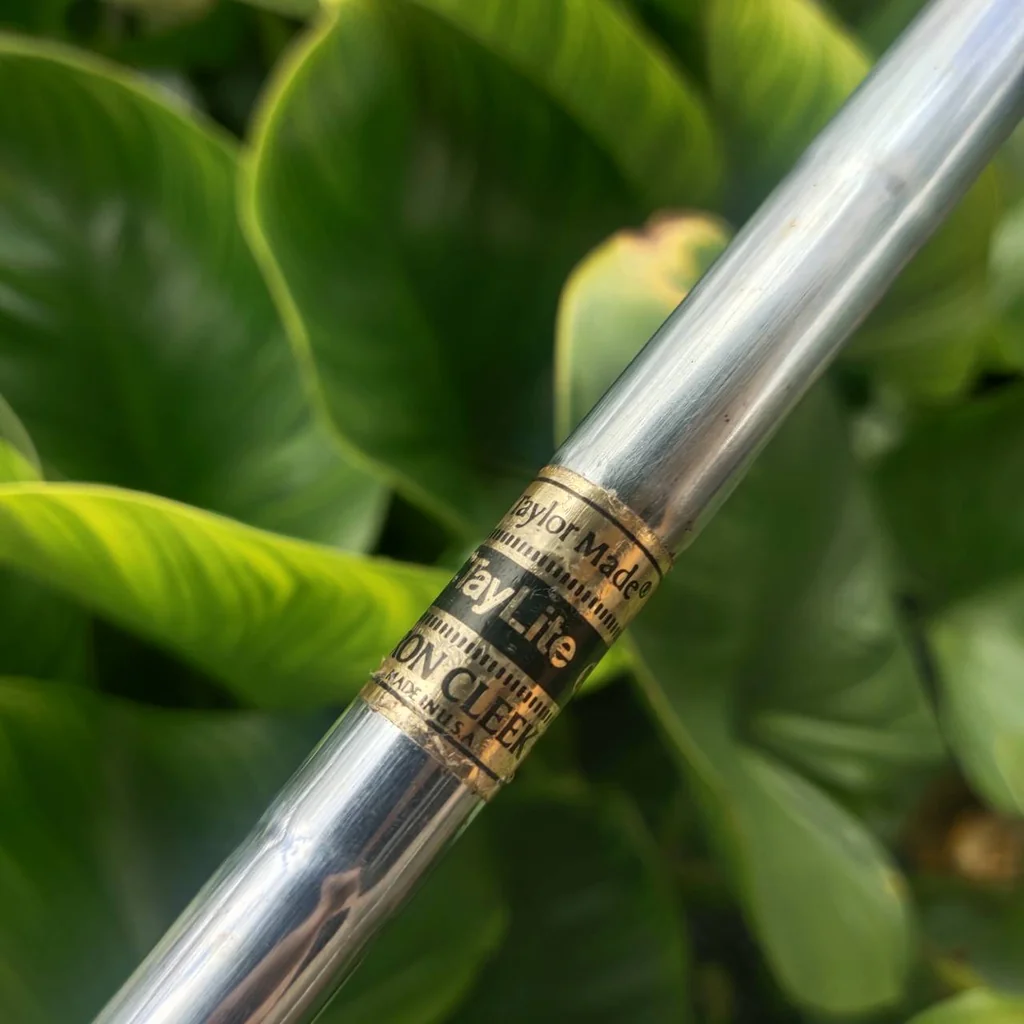 เหล็ก 7 TaylorMade Iron Cleek เหล็กวินเทจ ผู้บุกเบิกการออกแบบหัวไม้กอล์ฟแบบ cavity back เหล็ก 7 TaylorMade Iron Cleek เหล็กวินเทจ ผู้บุกเบิกการออกแบบหัวไม้กอล์ฟแบบ cavity back