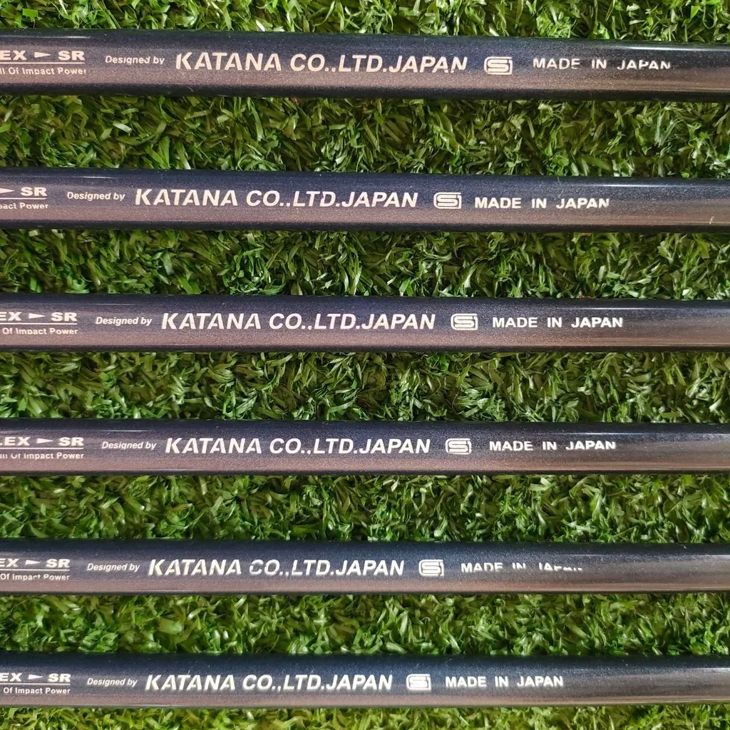 ชุดเหล็ก KATANA SWORD SL-550 มีเหล็ก 6-9 เเละ PW AW ก้าน SWORD BLUE LIGHT FLEX SR ชุดเหล็กตัวตึง!! ตีง่ายและได้ระยะมากๆ ตีไกลกว่าเหล็กทั่วไปอย่างเห็นได้ชัด!! ไม้กอล์ฟมือสอง ของแท้ BY NakaraLuxurious