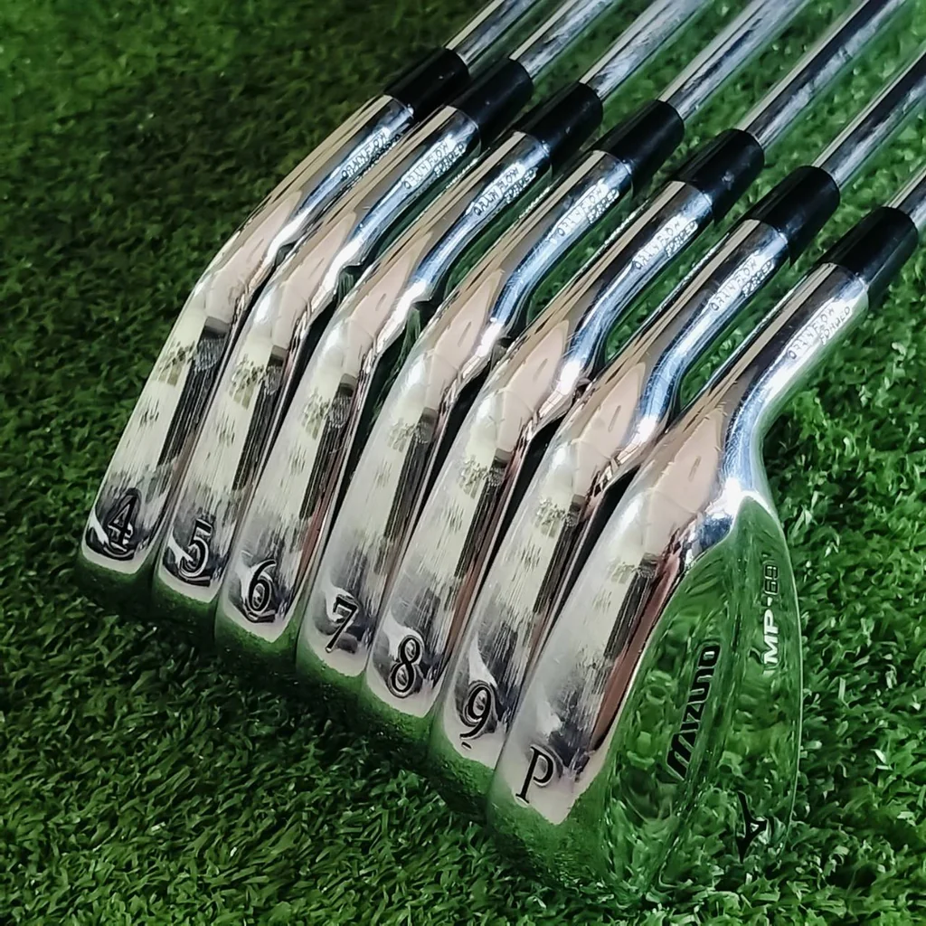ชุดเหล็ก MIZUNO MP69 FORGED ก้าน NS PRO 950 FLEX S สภาพสวยจัด!!! วัสดุ GRAIN FLOW FORGED 1025E “Pure Select” เป็นรูปทรงเบลดที่ลงตัวมากที่สุด ไม้กอล์ฟพรีเมี่ยมมือสอง ของแท้ By NakaraLuxurious ชุดเหล็ก MIZUNO MP69 FORGED ก้าน NS PRO 950 FLEX S สภาพสวยจัด!!! วัสดุ GRAIN FLOW FORGED 1025E “Pure Select” เป็นรูปทรงเบลดที่ลงตัวมากที่สุด ไม้กอล์ฟพรีเมี่ยมมือสอง ของแท้ By NakaraLuxurious