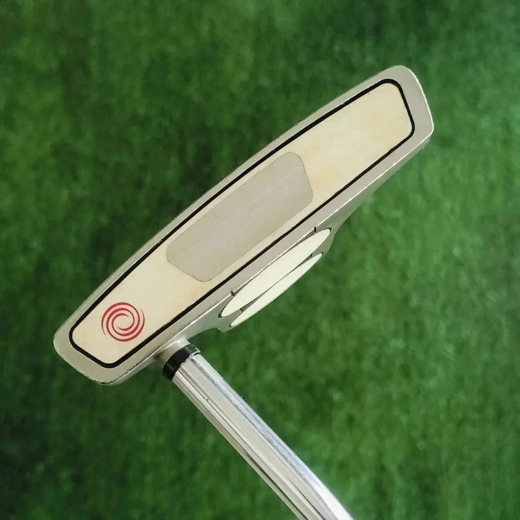 PUTTER ODYSSEY 2-BALL BLADE เป็นรุ่น WHITE STEEL อินเซิร์ทมี MILLED ไม้กอล์ฟพรีเมี่ยมมือสอง ของแท้ By NakaraLuxurious PUTTER ODYSSEY 2-BALL BLADE เป็นรุ่น WHITE STEEL อินเซิร์ทมี MILLED ไม้กอล์ฟพรีเมี่ยมมือสอง ของแท้ By NakaraLuxurious