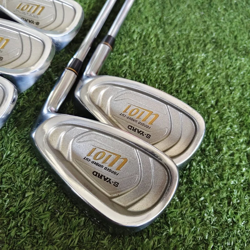 ชุดเหล็กฟอร์จสุดนิ่ม! ตีง่าย ควบคุมดีมาก ✨ S-YARD U.101 Forged Under-cut เหล็ก 5-9 | NS PRO 850 R ชุดเหล็กฟอร์จสุดนิ่ม! ตีง่าย ควบคุมดีมาก ✨ S-YARD U.101 Forged Under-cut เหล็ก 5-9 | NS PRO 850 R
