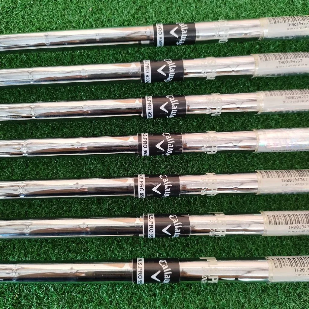 ชุดเหล็ก CALLAWAY X2 HOT PRO มีเหล็ก 4 - 9 PW ทั้งหมด 7 ชิ้น ก้าน N.S.PRO 950GH FLEX R สภาพสวยเดิมมากๆ ชุดเหล็ก CALLAWAY X2 HOT PRO มีเหล็ก 4 - 9 PW ทั้งหมด 7 ชิ้น ก้าน N.S.PRO 950GH FLEX R สภาพสวยเดิมมากๆ
