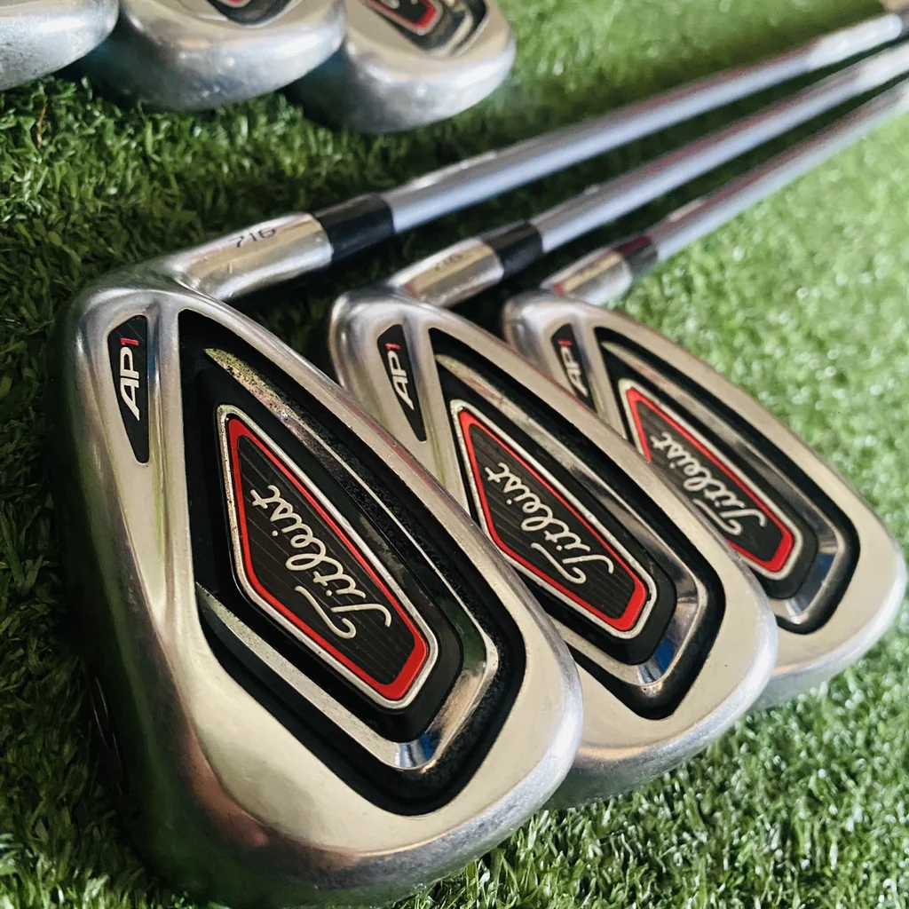 ชุดเหล็ก TITLEIST AP1 716⛳(3)รุ่นฮิต ตีง่าย ครบ56789P–W🥇ก้านKUROKAGE FLEX R ทั้งชุด เสถียรคุมทิศดี ชุดเหล็ก TITLEIST AP1 716⛳(3)รุ่นฮิต ตีง่าย ครบ56789P–W🥇ก้านKUROKAGE FLEX R ทั้งชุด เสถียรคุมทิศดี