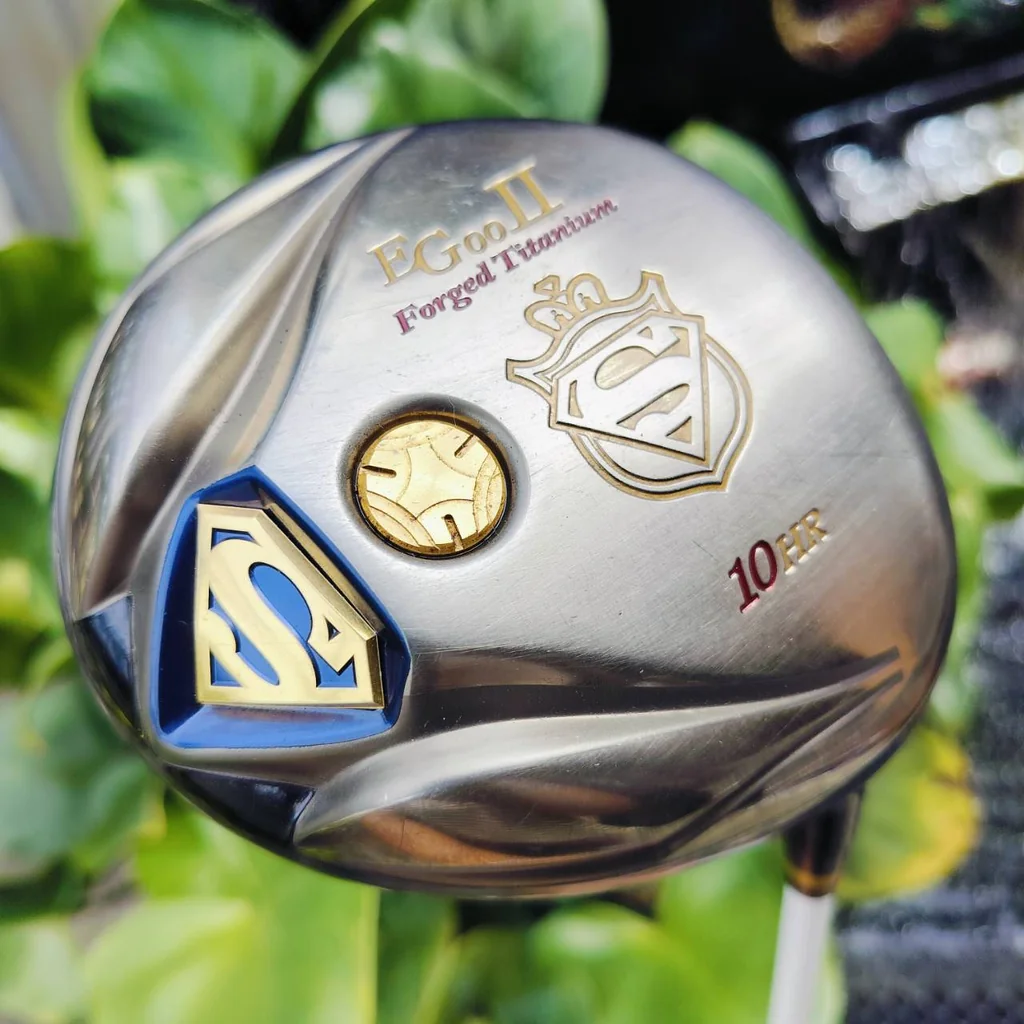 Driver SUPERMAN EG002 องศา 10HR หน้าเด้งจัดๆๆๆๆ ตีไกลแบบมากๆ ด้วยวัสดุ FORGED TITANIUM 4 ชิ้น ไม้กอล์ฟพรีเมี่ยมญี่ปุ่นมือสอง ของแท้ By NakaraLuxurious Driver SUPERMAN EG002 องศา 10HR หน้าเด้งจัดๆๆๆๆ ตีไกลแบบมากๆ ด้วยวัสดุ FORGED TITANIUM 4 ชิ้น ไม้กอล์ฟพรีเมี่ยมญี่ปุ่นมือสอง ของแท้ By NakaraLuxurious