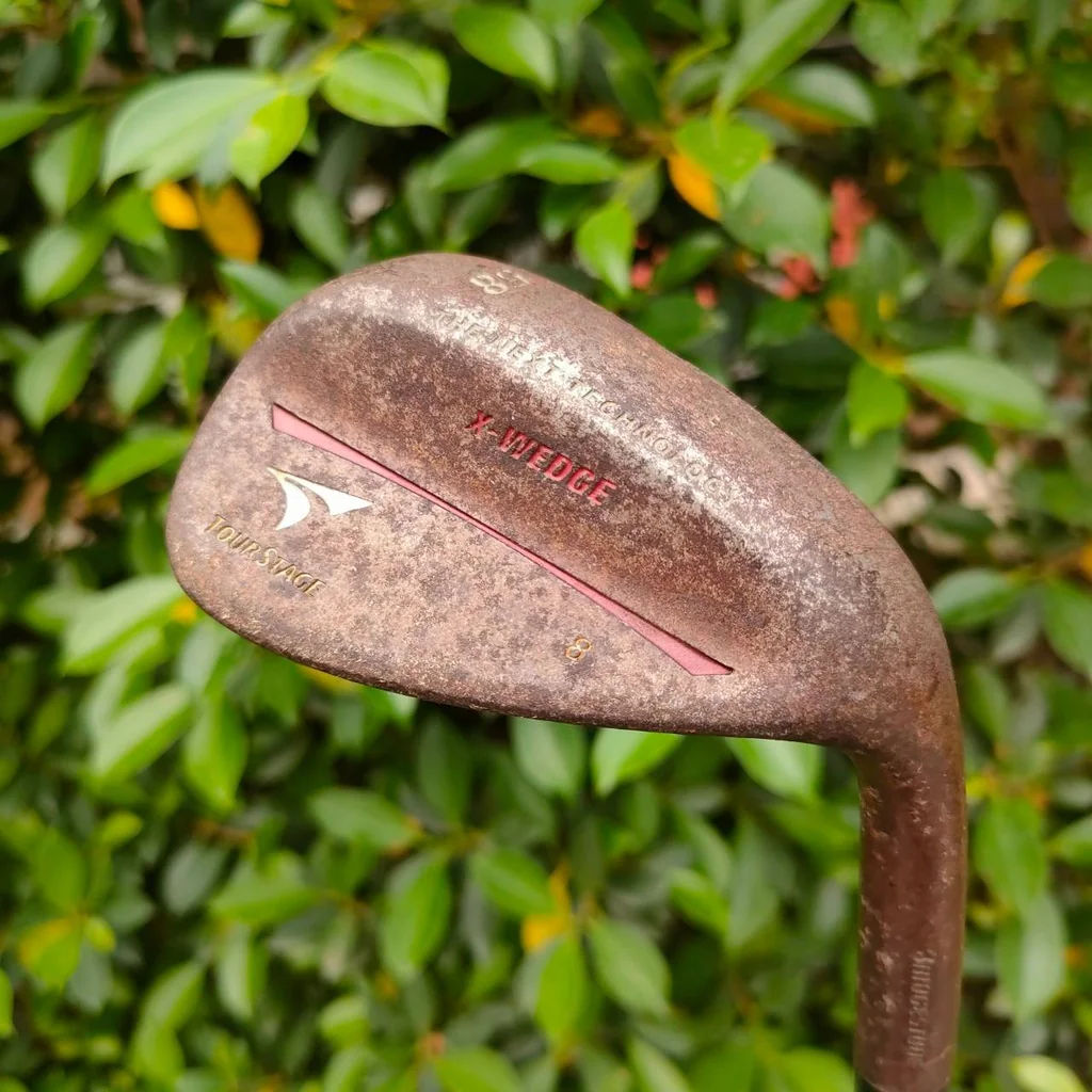 WEDGE TOURSTAGE X-WEDGE องศา 58 ก้าน DYNAMIC GOLD S200 เหล็กสนิมเนื้อแท้ๆ นุ่มกว่าดีกว่า และสปินได้เต็มขั้น ร่องหน้าไม้ ทำงานได้เต็มที่ ตกหยุดถอยหลัง WEDGE TOURSTAGE X-WEDGE องศา 58 ก้าน DYNAMIC GOLD S200 เหล็กสนิมเนื้อแท้ๆ นุ่มกว่าดีกว่า และสปินได้เต็มขั้น ร่องหน้าไม้ ทำงานได้เต็มที่ ตกหยุดถอยหลัง