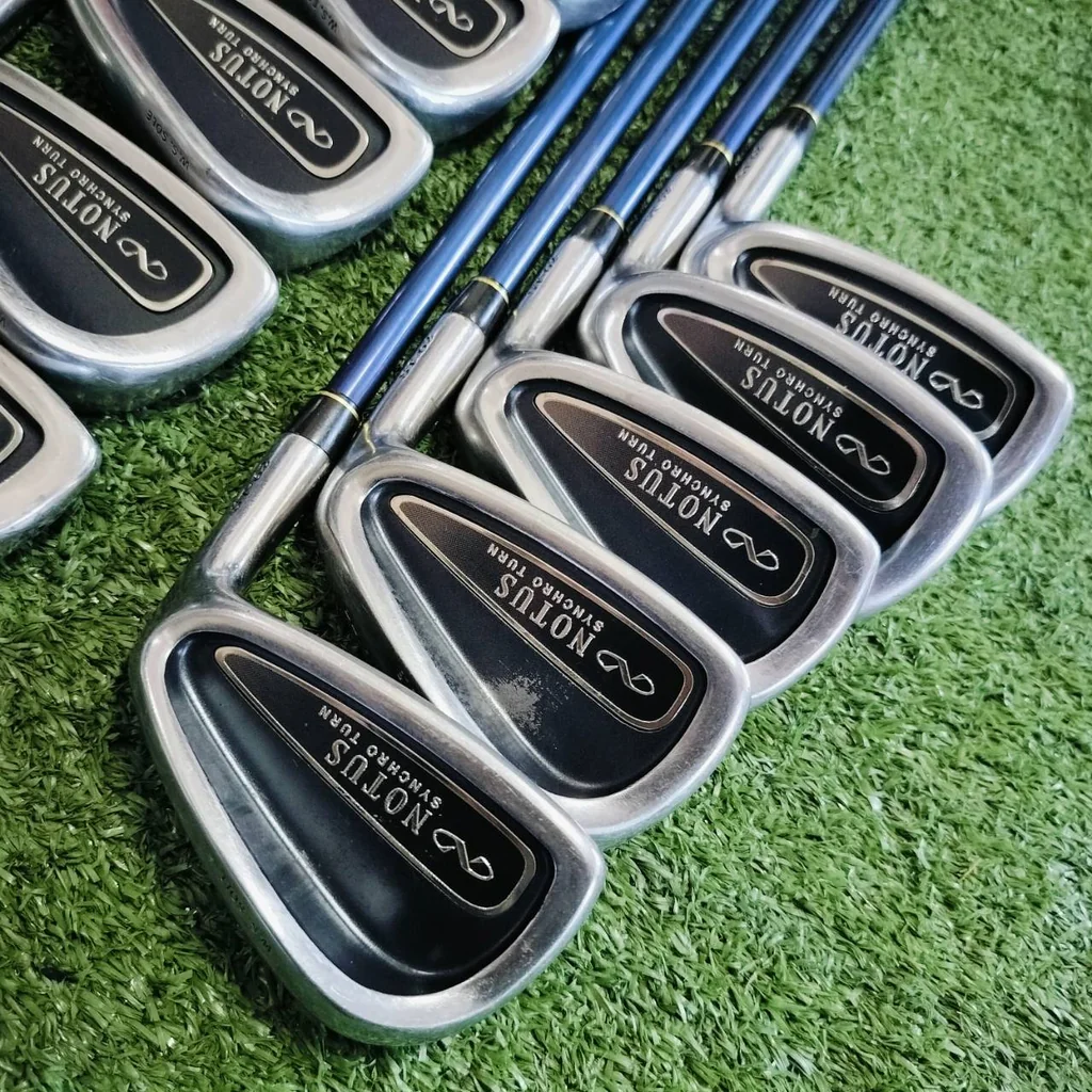 ชุดเหล็ก MIZUNO NOTUS SYNCHRO TURN มีเหล็ก 3-9 เเละ PW SW FW ชุดใหญ่ 10 ชิ้น!!! ก้าน PURE SELECT A-TI FLEX SR ตัวนีตี้ไกลจัด ไม้กอล์ฟพรีเมี่ยมมือสอง ของแท้ By NakaraLuxurious