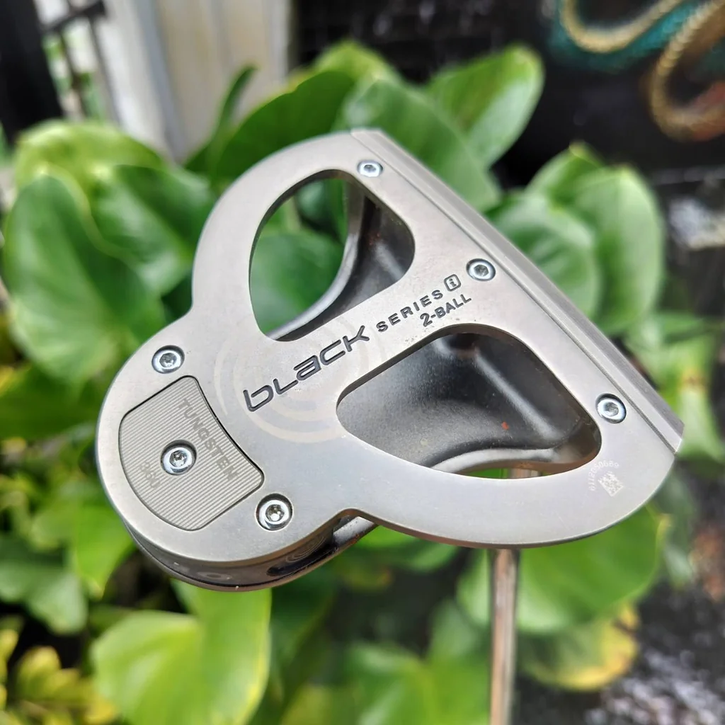PUTTER ODYSSEY 2-BALL BLACK SERIES ความยาว 34 นิ้ว สร้างบล๊านซ์ด้วยการเพิ่ม วัสดุทังสเตน ทำให้ชดเชยความผิดพลาดสูงขึ้นมาก หน้าพัตเตอร์พิเศษแบบนุ่ม ไม้กอล์ฟพรีเมี่ยมมือสอง ของแท้ By NakaraLuxurious PUTTER ODYSSEY 2-BALL BLACK SERIES ความยาว 34 นิ้ว สร้างบล๊านซ์ด้วยการเพิ่ม วัสดุทังสเตน ทำให้ชดเชยความผิดพลาดสูงขึ้นมาก หน้าพัตเตอร์พิเศษแบบนุ่ม ไม้กอล์ฟพรีเมี่ยมมือสอง ของแท้ By NakaraLuxurious