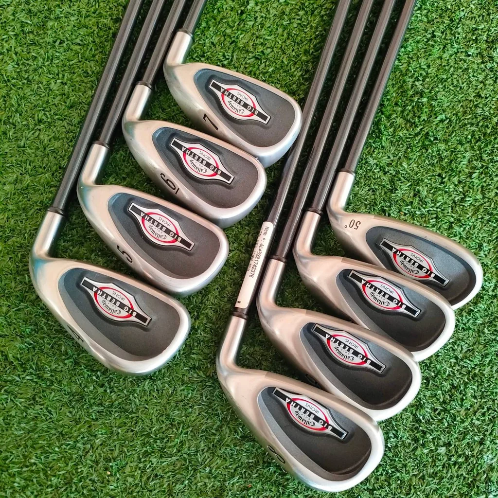 ชุดเหล็ก CALLAWAY BIG BERTHA มีเหล็ก 4-10 เเละ W ก้าน RCH 75 FLEX R สภาพสวยมาก เดิมๆทุกเหล็ก ไม้กอล์ฟมือสอง ของแท้ BY NakaraLuxurious ชุดเหล็ก CALLAWAY BIG BERTHA มีเหล็ก 4-10 เเละ W ก้าน RCH 75 FLEX R สภาพสวยมาก เดิมๆทุกเหล็ก ไม้กอล์ฟมือสอง ของแท้ BY NakaraLuxurious