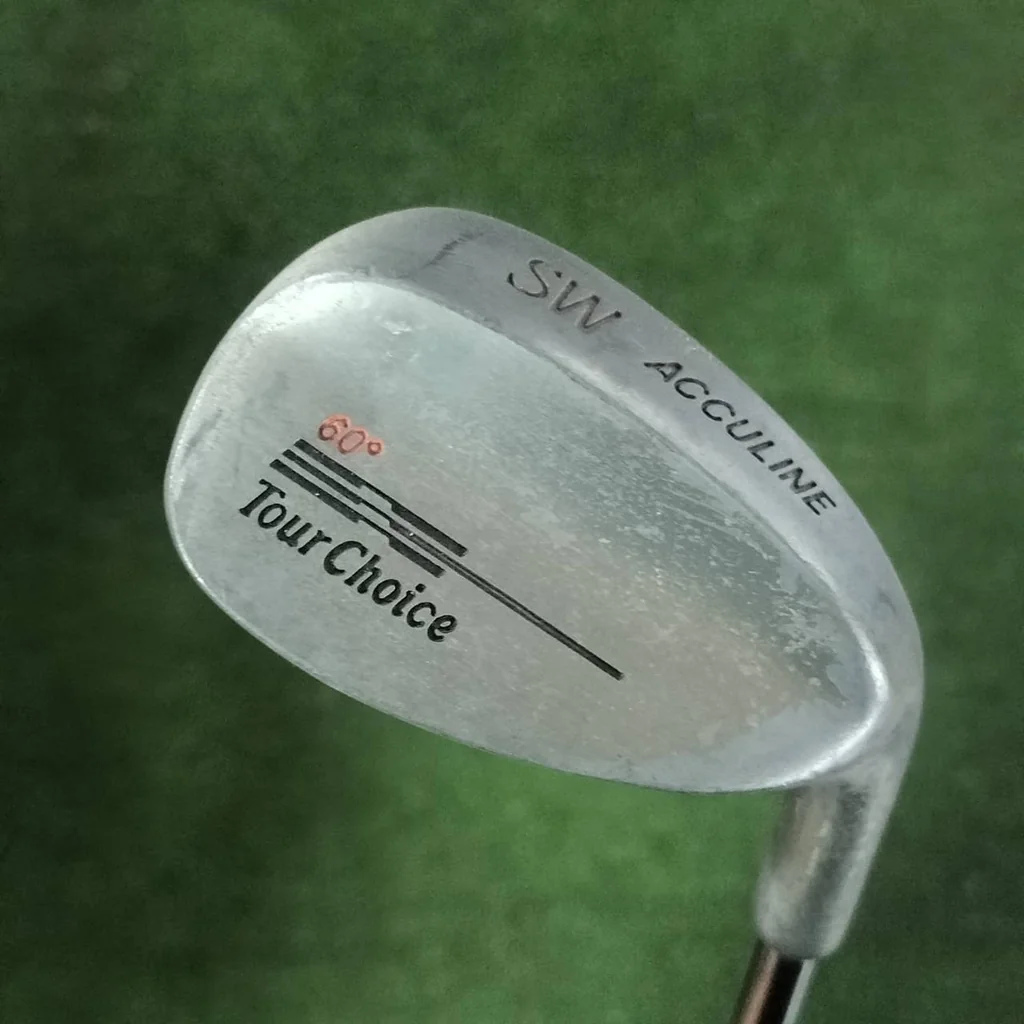 WEDGE ACCULINE TOUR CHOICE องศา 60 ก้านเหล็ก WEDGE FLEX คุณภาพดีมาก ใบใหญ่ ระเบิดทรายง่าย และให้สปินที่ดีมาก ลดราคาพิเศษ!!! WEDGE ACCULINE TOUR CHOICE องศา 60 ก้านเหล็ก WEDGE FLEX คุณภาพดีมาก ใบใหญ่ ระเบิดทรายง่าย และให้สปินที่ดีมาก ลดราคาพิเศษ!!!