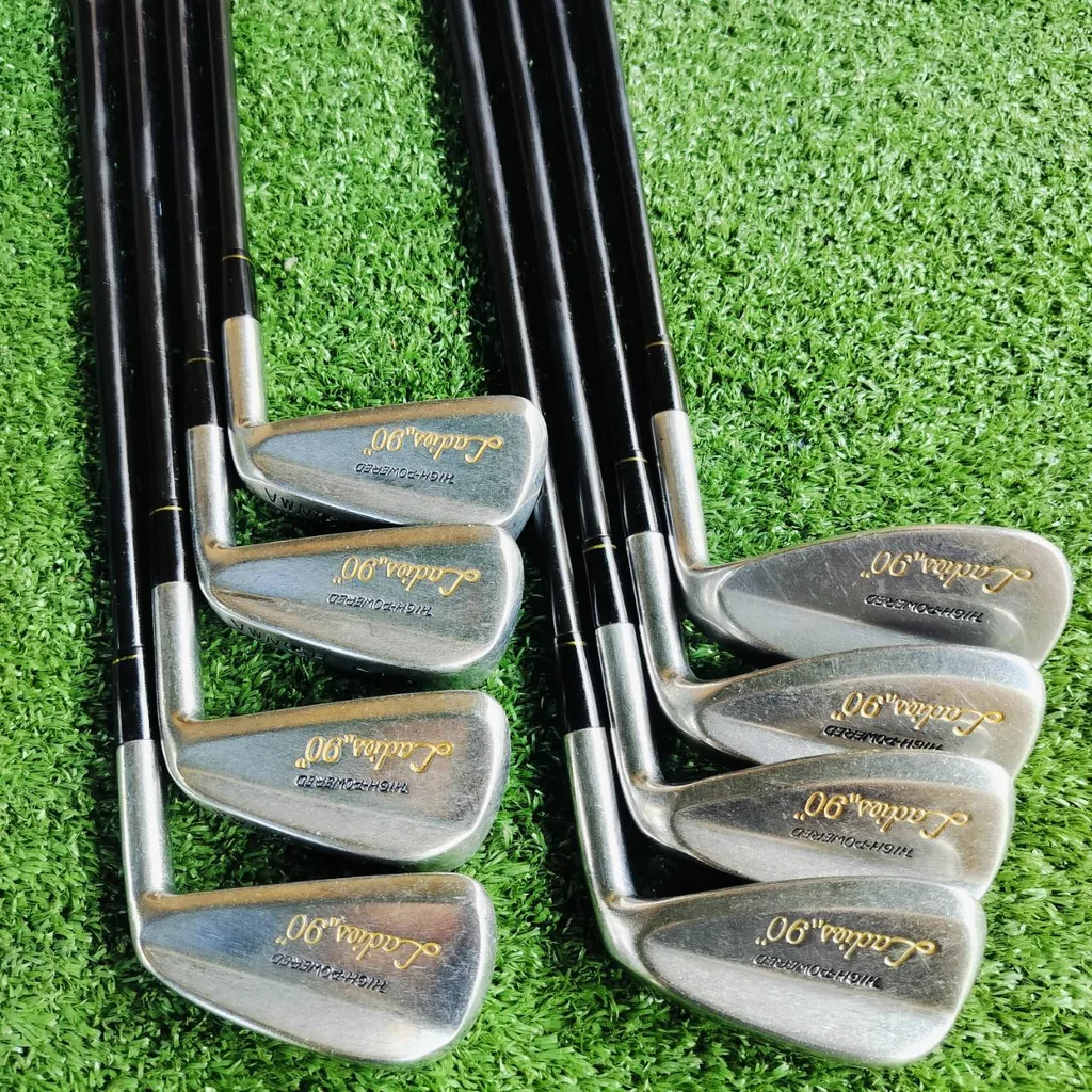 *ไม้กอล์ฟผู้หญิง* ชุดเหล็ก HONMA LADIES'90 ก้าน EXTERA 90 JAPAN FLEX LADY ไม้ญี่ปุ่นสุดวินเทจ MADE IN SAKATA ไม้กอล์ฟพรีเมี่ยมมือสอง ของแท้ By NakaraLuxurious *ไม้กอล์ฟผู้หญิง* ชุดเหล็ก HONMA LADIES'90 ก้าน EXTERA 90 JAPAN FLEX LADY ไม้ญี่ปุ่นสุดวินเทจ MADE IN SAKATA ไม้กอล์ฟพรีเมี่ยมมือสอง ของแท้ By NakaraLuxurious