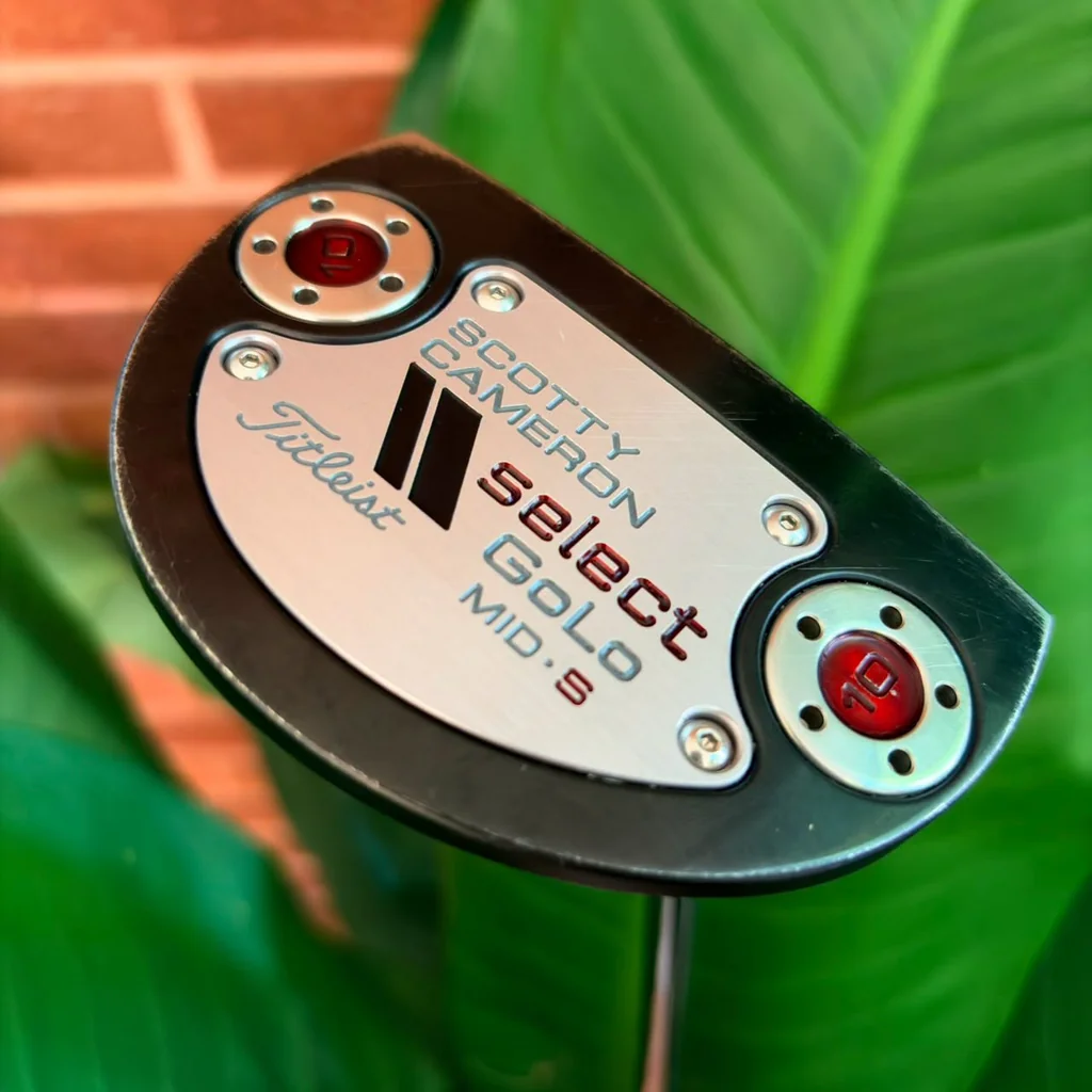 PUTTER Titleist Scotty Cameron Select GoLo Mid Sล็อคข้อมือให้นิ่งหน้าไม้สแควร์ปะทะลูกได้อย่างแม่นยำ PUTTER Titleist Scotty Cameron Select GoLo Mid Sล็อคข้อมือให้นิ่งหน้าไม้สแควร์ปะทะลูกได้อย่างแม่นยำ