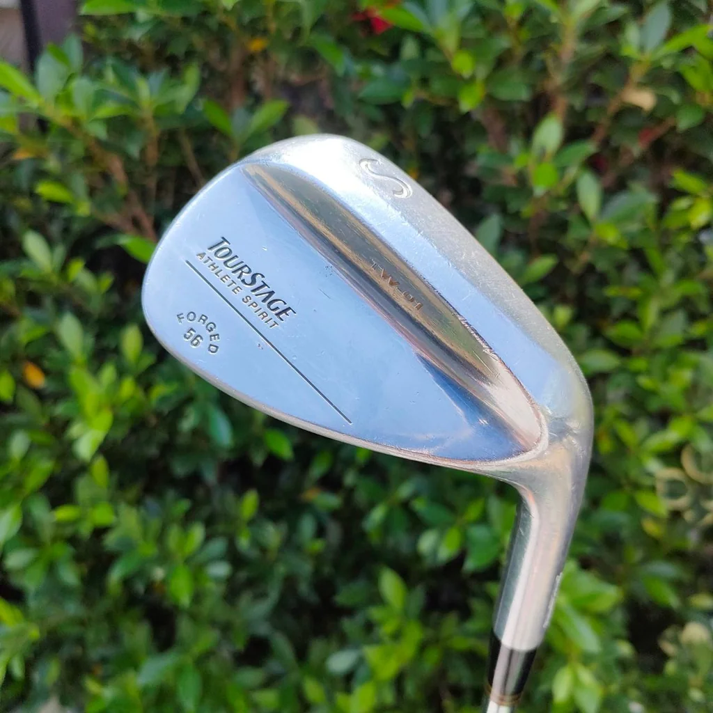 WEDGE TOURSTAGE TW-01 FORGED ก้าน N.S.PRO 950 GH FLEX R องศา 56 วัสดุ FORGED JAPAN ให้ความนุ่มและสปินจัด WEDGE TOURSTAGE TW-01 FORGED ก้าน N.S.PRO 950 GH FLEX R องศา 56 วัสดุ FORGED JAPAN ให้ความนุ่มและสปินจัด