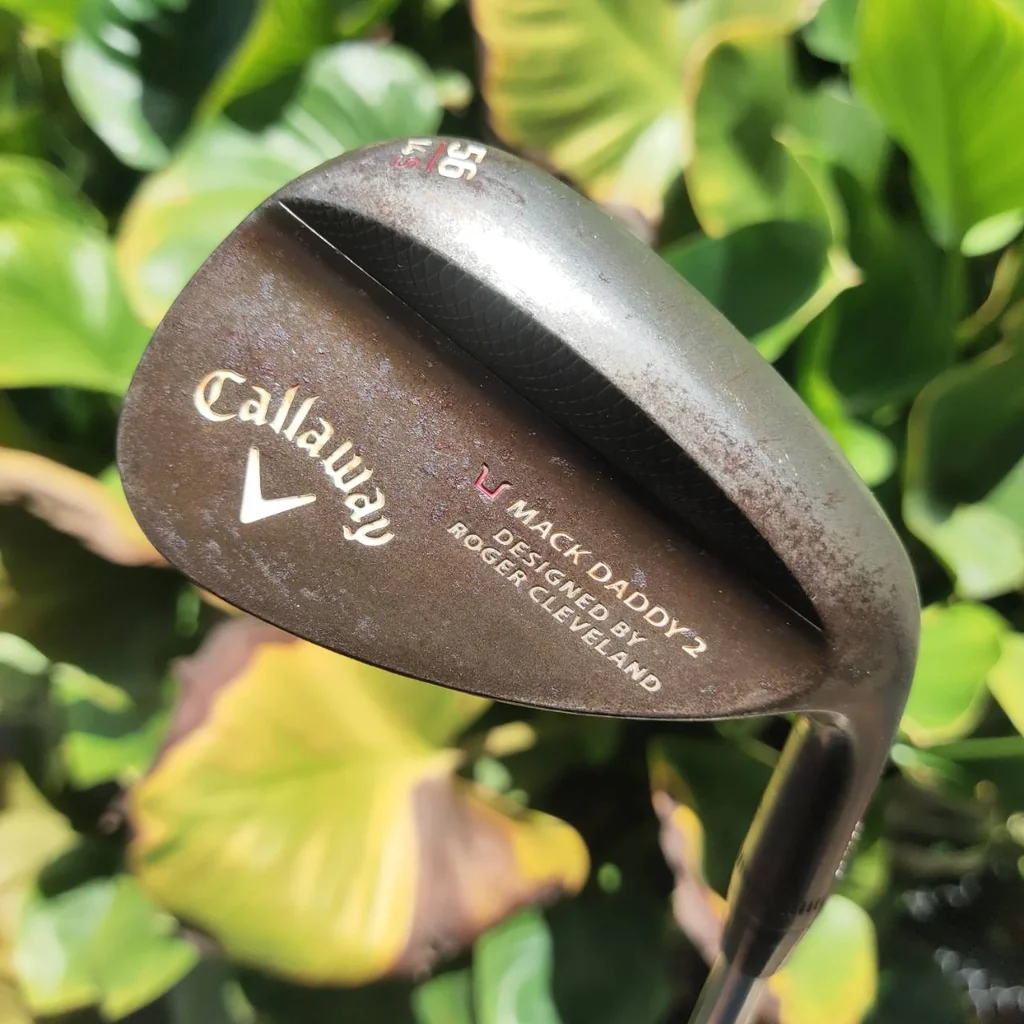 WEDGE Callaway Mack Daddy 2 56°-14° S-Grind (Rusty/Slate Finish) ออกแบบโดย Roger Cleveland WEDGE Callaway Mack Daddy 2 56°-14° S-Grind (Rusty/Slate Finish) ออกแบบโดย Roger Cleveland