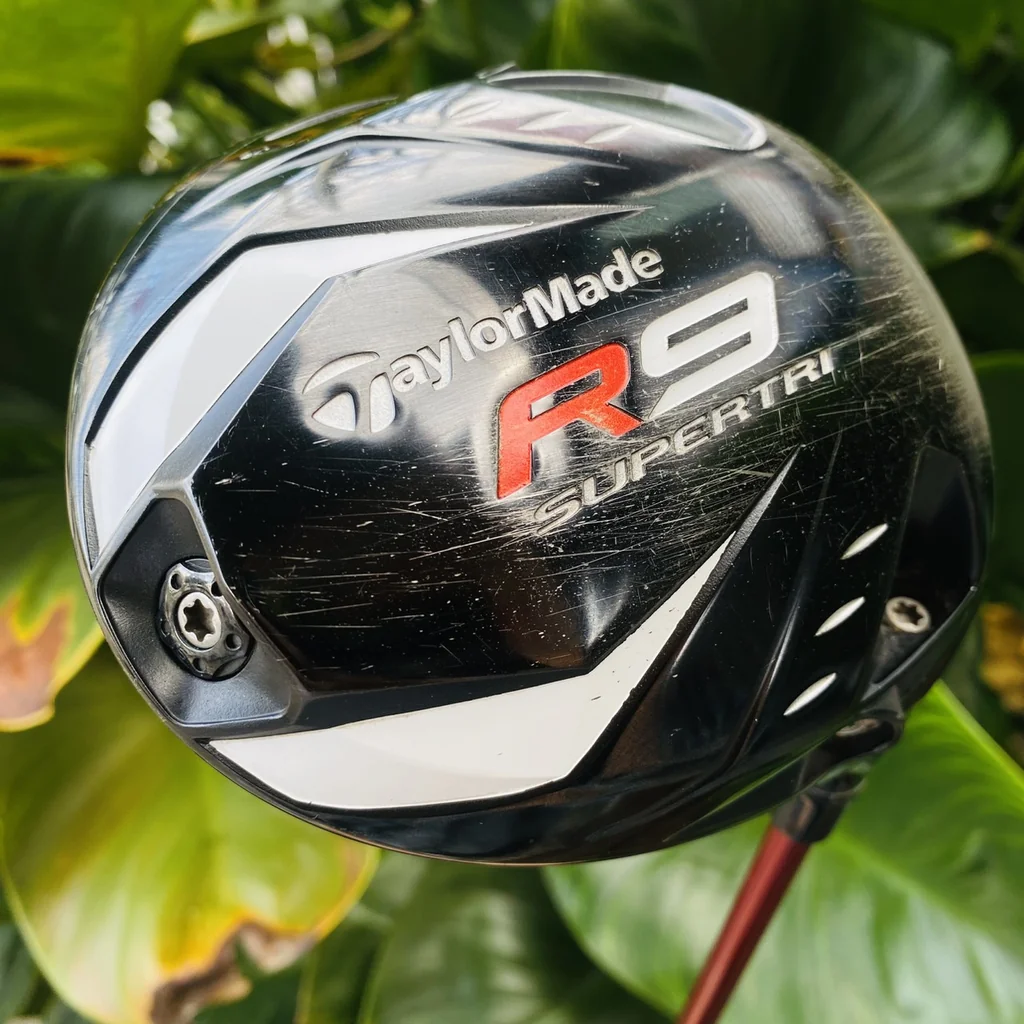 DRIVER TAYLORMADE R9 SUPERTRI ⛳️✨ ปรับน้ำหนักได้ ตีไกลมาก คุมทิศทางเยี่ยม องศา 9.5° ก้าน FLEX SR 🔥 DRIVER TAYLORMADE R9 SUPERTRI ⛳️✨ ปรับน้ำหนักได้ ตีไกลมาก คุมทิศทางเยี่ยม องศา 9.5° ก้าน FLEX SR 🔥