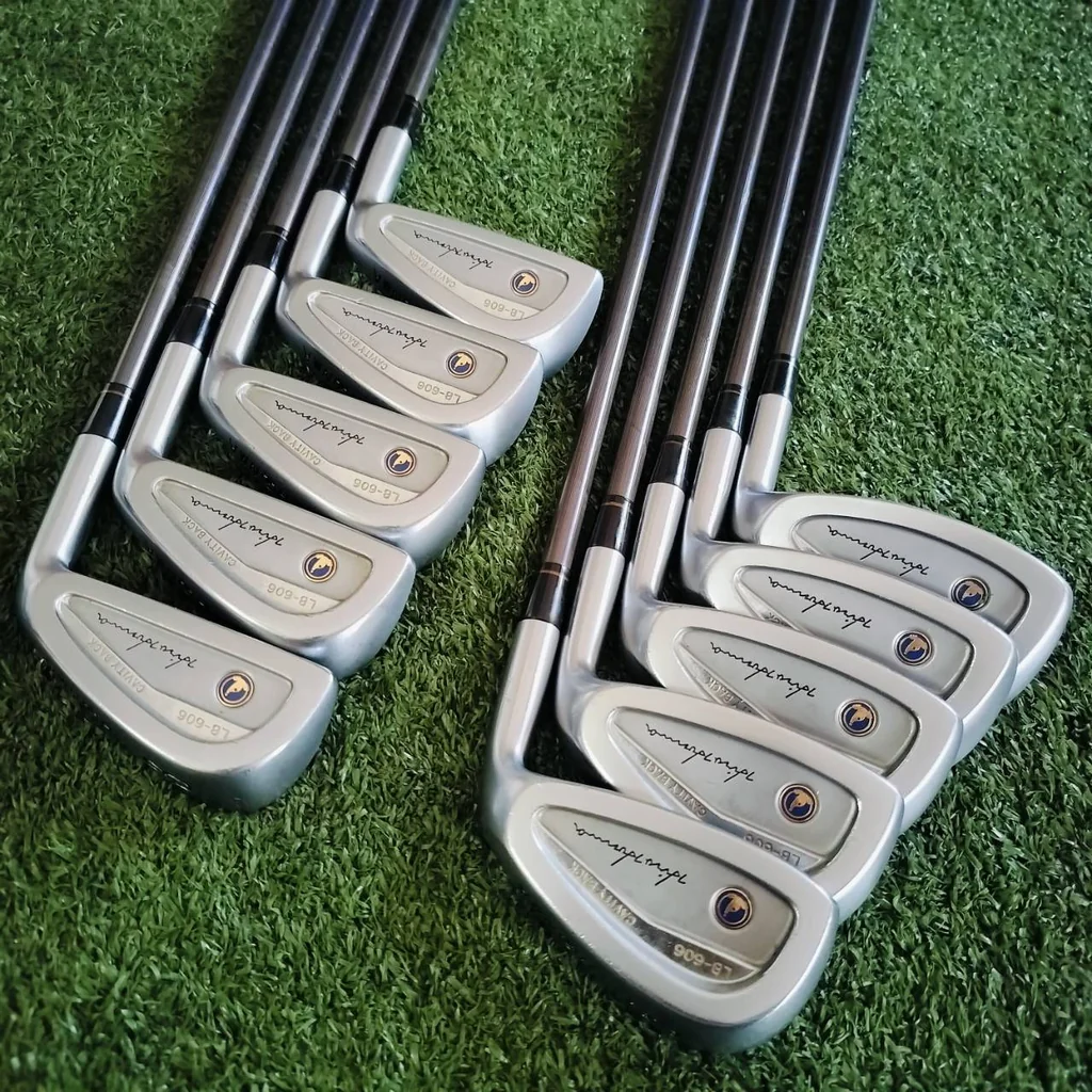 ชุดเหล็ก HONMA LB-606 CAVITYBACK ตีง่ายแบบสุดๆ และใบไม่เทอะทะ ชุดใหญ่ มีเหล็ก 3 4 5 6 7 8 9 10 11 เเละ SW วัสดุพรีเมี่ยม FORGED จาก JAPAN SAKATA ไม้กอล์ฟพรีเมี่ยมมือสอง ของแท้ By NakaraLuxurious ชุดเหล็ก HONMA LB-606 CAVITYBACK ตีง่ายแบบสุดๆ และใบไม่เทอะทะ ชุดใหญ่ มีเหล็ก 3 4 5 6 7 8 9 10 11 เเละ SW วัสดุพรีเมี่ยม FORGED จาก JAPAN SAKATA ไม้กอล์ฟพรีเมี่ยมมือสอง ของแท้ By NakaraLuxurious