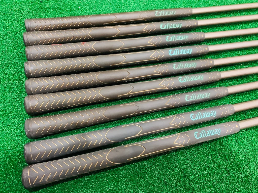 ** ไม้กอล์ฟสำหรับผู้หญิง ** ชุดเหล็ก CALLAWAY PAT PEND S2H2 USA. ** ไม้กอล์ฟสำหรับผู้หญิง ** ชุดเหล็ก CALLAWAY PAT PEND S2H2 USA.