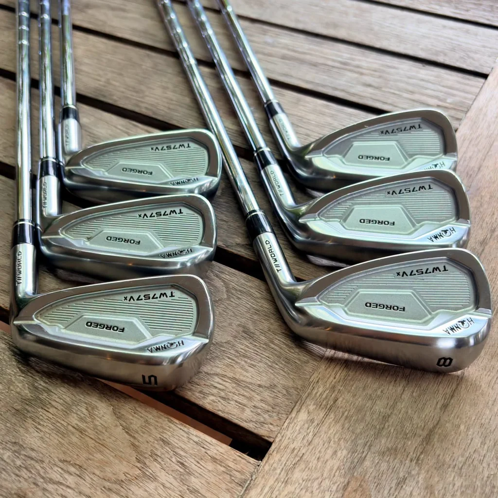 IRON SET Honma T//WORLD TW757Vx Forged ดีไซน์สปอร์ตพรีเมียม ผสานน้ำหนักทังสเตนเพื่อวิถีลูกที่ตรงและแม่นยำ