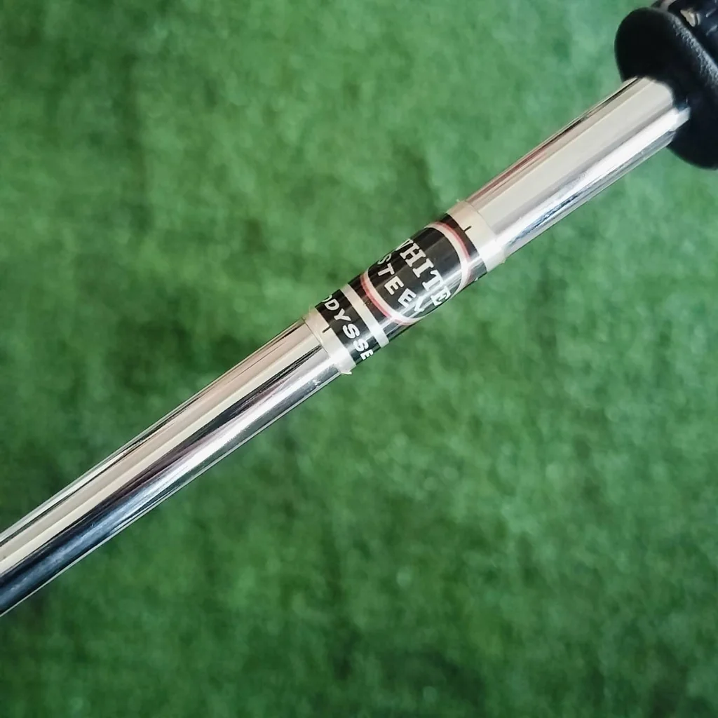 PUTTER ODYSSEY 2-BALL BLADE WHITE STEEL ก้าน WHITE STEEL ความยาว 34 นิ้ว รุ่นนี้ยอดนิยม มีทั้ง 2 บอล และเป็นทรงเบลด ไม้กอล์ฟพรีเมี่ยมมือสอง ของแท้ By NakaraLuxurious PUTTER ODYSSEY 2-BALL BLADE WHITE STEEL ก้าน WHITE STEEL ความยาว 34 นิ้ว รุ่นนี้ยอดนิยม มีทั้ง 2 บอล และเป็นทรงเบลด ไม้กอล์ฟพรีเมี่ยมมือสอง ของแท้ By NakaraLuxurious