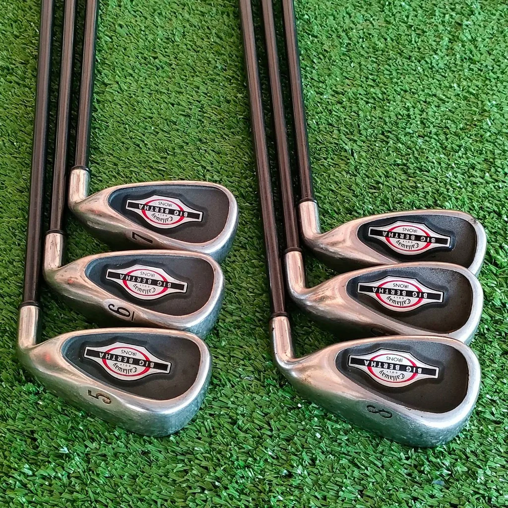 ชุดเหล็ก CALLAWAY BIG BERTHA 5-10 ก้าน RCH 75I FLEX R ใบ CAVITY ลึก ตีง่ายมาก ชุดเหล็ก CALLAWAY BIG BERTHA 5-10 ก้าน RCH 75I FLEX R ใบ CAVITY ลึก ตีง่ายมาก