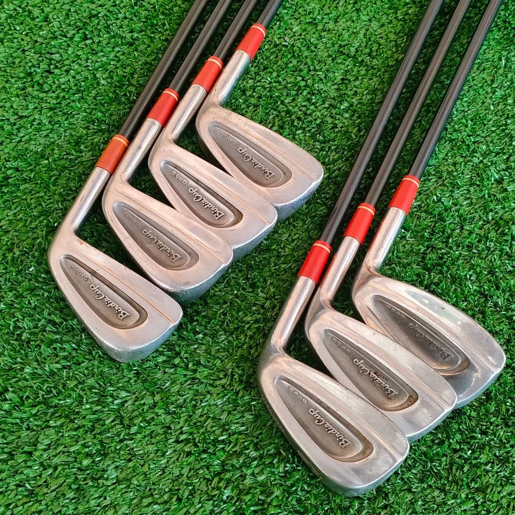 ** ไม้กอล์ฟสำหรับผู้หญิง ** ชุดเหล็ก MARUMAN BINDIA CUP SPSS มีเหล็ก 5-9 เเละ PW SW ก้าน COBALT CARBON FLEX L