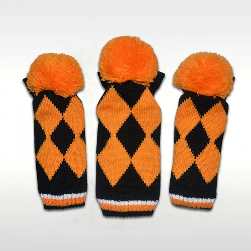 COVER หัวไม้ Headcovers (1,#3,#5) ถักสไตล์ถุงเท้าคอยาว PLAYEAGLE MT013 COVER หัวไม้ Headcovers (1,#3,#5) ถักสไตล์ถุงเท้าคอยาว PLAYEAGLE MT013