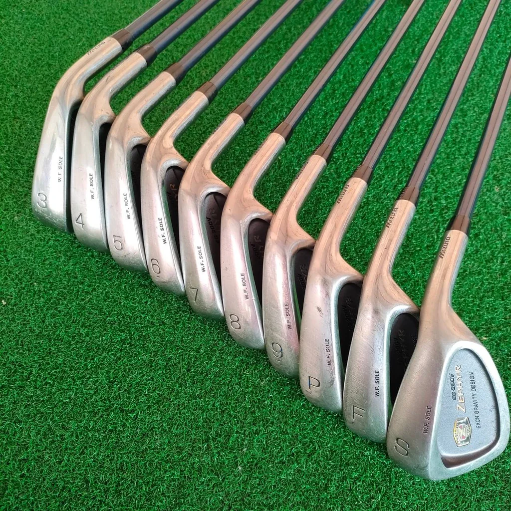ชุดเหล็ก MIZUNO ZEPHYR EG-200V มีเหล็ก 3 - 9 PW FW SW ก้าน TECHO FLEX 2630 FLEX SR ชุดเหล็กสุดพรีเมี่ยม จากประเทศญี่ปุ่น ชุดเหล็ก MIZUNO ZEPHYR EG-200V มีเหล็ก 3 - 9 PW FW SW ก้าน TECHO FLEX 2630 FLEX SR ชุดเหล็กสุดพรีเมี่ยม จากประเทศญี่ปุ่น