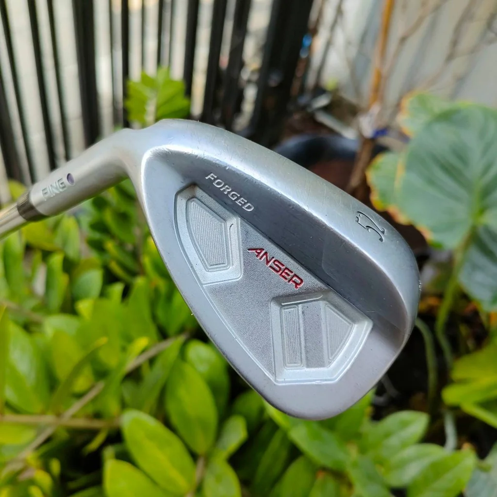 ** ไม้กอล์ฟสำหรับท่านที่ถนัดซ้าย ** WEDGE PING ANSER FORGED จุดม่วง องศา 52 ก้าน DG SPINNER FLEX WEDGE สุดยอด WEDGE FORGED ของ PING ไม้กอล์ฟพรีเมี่ยมมือสอง By NakaraLuxurious ** ไม้กอล์ฟสำหรับท่านที่ถนัดซ้าย ** WEDGE PING ANSER FORGED จุดม่วง องศา 52 ก้าน DG SPINNER FLEX WEDGE สุดยอด WEDGE FORGED ของ PING ไม้กอล์ฟพรีเมี่ยมมือสอง By NakaraLuxurious