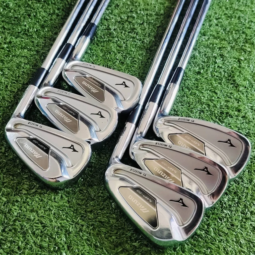 *** ขาดเหล็ก 8 *** ชุดเหล็ก MIZUNO MP59 เป็นสุดยอด ไทเทเนี่ยม มัสเคิล ก้าน K'S 3001S ทั้งชุด สภาพสวยมาก ไม้กอล์ฟพรีเมี่ยมมือสอง ของแท้ By NakaraLuxurious *** ขาดเหล็ก 8 *** ชุดเหล็ก MIZUNO MP59 เป็นสุดยอด ไทเทเนี่ยม มัสเคิล ก้าน K'S 3001S ทั้งชุด สภาพสวยมาก ไม้กอล์ฟพรีเมี่ยมมือสอง ของแท้ By NakaraLuxurious