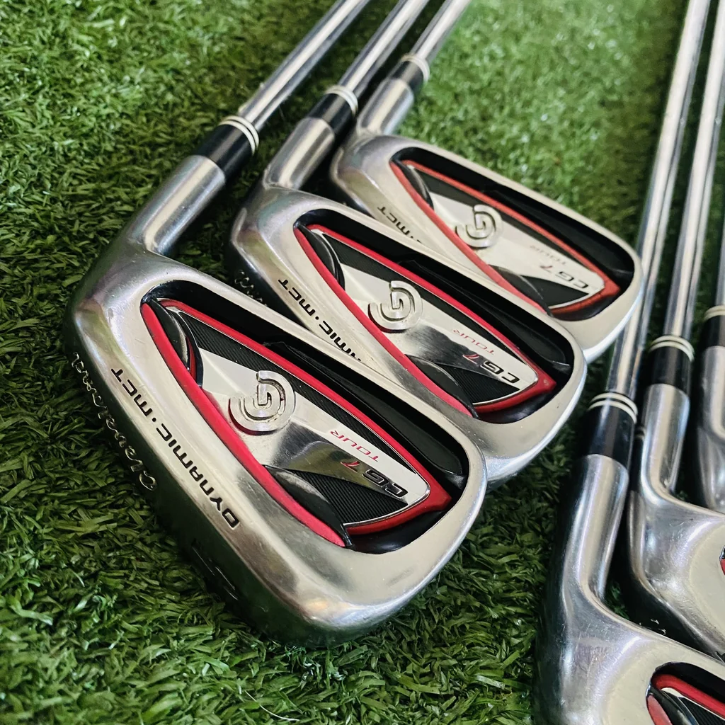 ⛳️ Iron Set Cleveland CG7 TOUR ก้าน NSPRO 950 FLEX S มีเหล็ก 5 6 7 8 9 P รวม 6 ชิ้น ขนาดกำลังสวย✨ ⛳️ Iron Set Cleveland CG7 TOUR ก้าน NSPRO 950 FLEX S มีเหล็ก 5 6 7 8 9 P รวม 6 ชิ้น ขนาดกำลังสวย✨