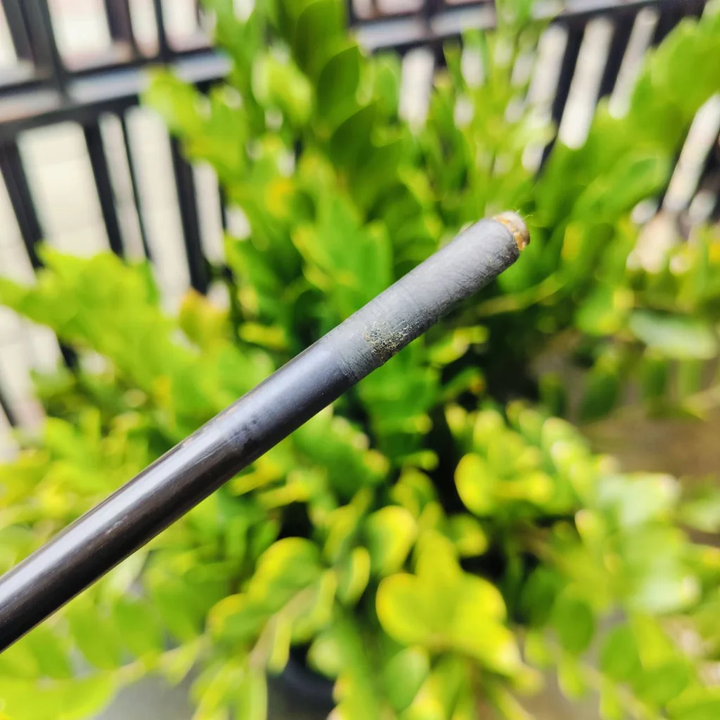 ก้านกราไฟต์ใส่ชุดเหล็ก TEAM DAIWA FLEX S ความยาว 35 นิ้ว มีกริพติดมา มือสอง ของแท้ By NakaraLuxurious
