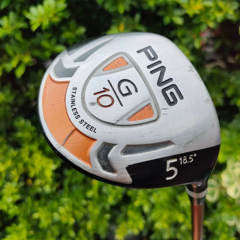 FW5 PING G10 องศา 18.5 ก้าน TFC129 F FLEX S ขึ้นชื่อลือชา ด้วยความตีไกลจัดๆ ตีดีมาก!! ไม้กอล์ฟมือสอง ของแท้ BY NakaraLuxurious FW5 PING G10 องศา 18.5 ก้าน TFC129 F FLEX S ขึ้นชื่อลือชา ด้วยความตีไกลจัดๆ ตีดีมาก!! ไม้กอล์ฟมือสอง ของแท้ BY NakaraLuxurious