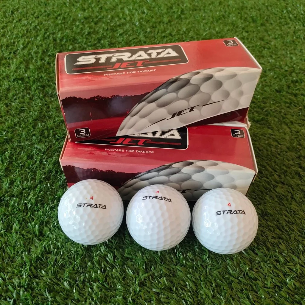 ลดล้างสต๊อก !!! ลูกกอล์ฟ STRATA JET ขายยกโหล 12 ลูก ลูกใหม่มือหนึ่ง ตีดีมาก ลดล้างสต๊อก !!! ลูกกอล์ฟ STRATA JET ขายยกโหล 12 ลูก ลูกใหม่มือหนึ่ง ตีดีมาก