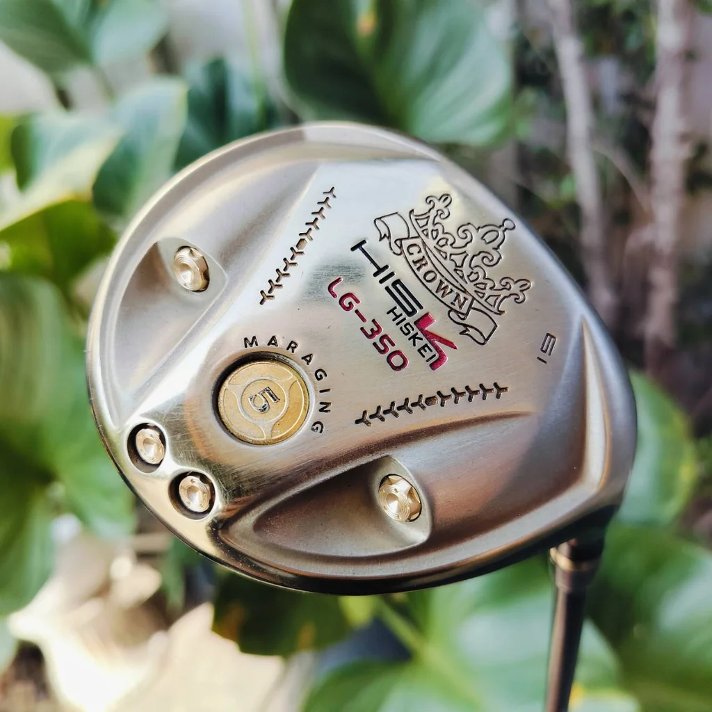 FW5 CROWN HISKEI LG350 เป็นสุดยอดหัวไม้พรีเมี่ยมญี่ปุ่น หน้าเด้งวัสดุ MARAGING ดีมากๆ ไม้กอล์ฟพรีเมี่ยมมือสอง ของแท้ By NakaraLuxurious FW5 CROWN HISKEI LG350 เป็นสุดยอดหัวไม้พรีเมี่ยมญี่ปุ่น หน้าเด้งวัสดุ MARAGING ดีมากๆ ไม้กอล์ฟพรีเมี่ยมมือสอง ของแท้ By NakaraLuxurious