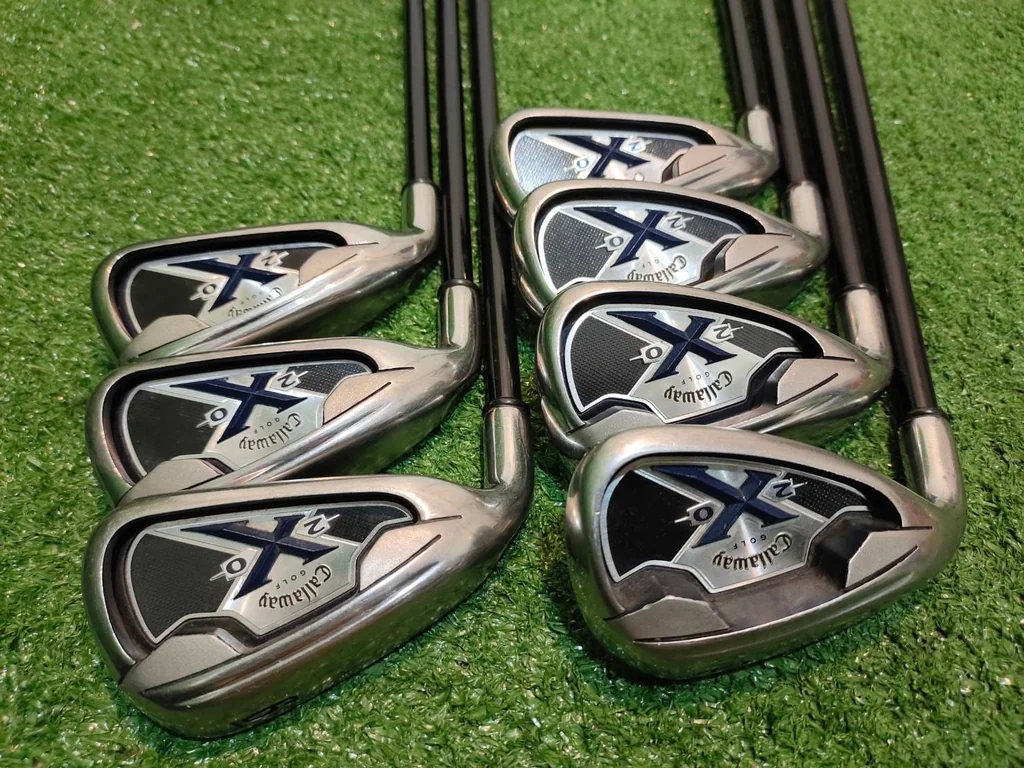 ไม้กอล์ฟมือซ้าย ชุดเหล็ก Callaway X-20 ไม้กอล์ฟมือซ้าย ชุดเหล็ก Callaway X-20