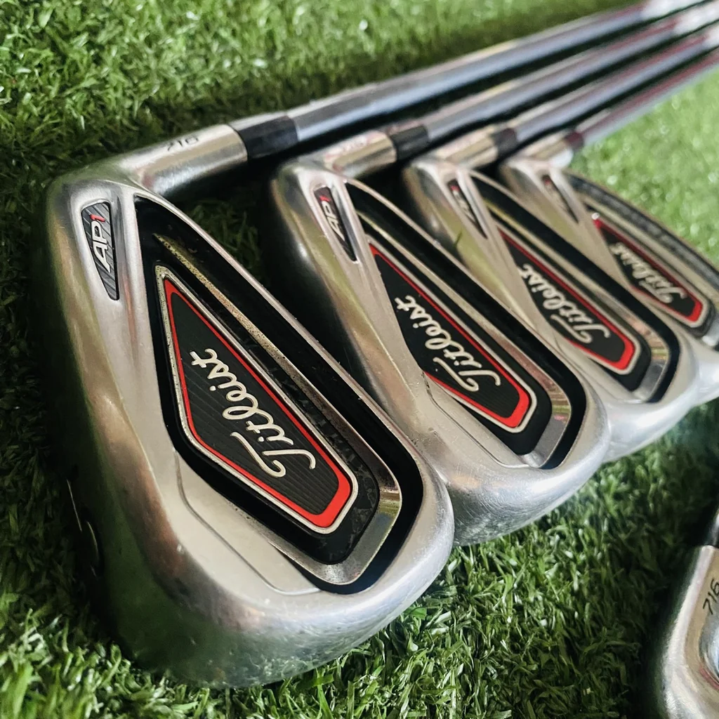ชุดเหล็ก TITLEIST AP1 716⛳(2)รุ่นฮิต ตีง่าย ครบ 56789P–W🎊ก้านKUROKAGE FLEX Rทั้งชุด เสถียร คุมทิศดี ชุดเหล็ก TITLEIST AP1 716⛳(2)รุ่นฮิต ตีง่าย ครบ 56789P–W🎊ก้านKUROKAGE FLEX Rทั้งชุด เสถียร คุมทิศดี