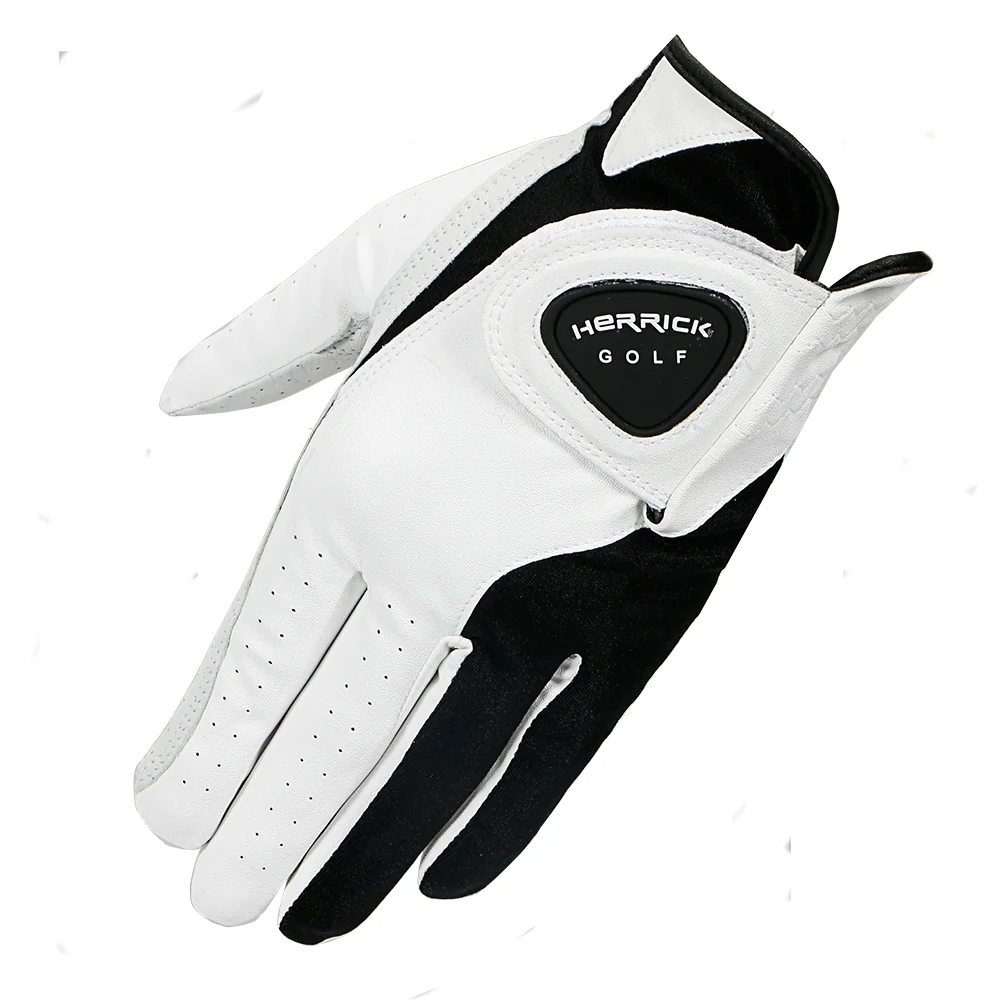 ถุงมือกอล์ฟผู้ชาย หนังแกะ ถุงมือกอล์ฟเกรดพรีเมียม ฝ่ามือกันลื่น HERRICK Men Left Golf Gloves Sheepskin Model 4th ถุงมือกอล์ฟผู้ชาย หนังแกะ ถุงมือกอล์ฟเกรดพรีเมียม ฝ่ามือกันลื่น HERRICK Men Left Golf Gloves Sheepskin Model 4th