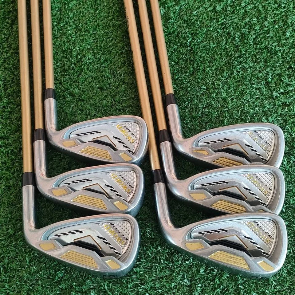 ชุดเหล็ก SWORD ATC 589 B มีเหล็ก 6 - 9 เเละ PW AW ก้าน FUJIKURA SPEEDER 589 B FLEX SR สวยๆเดิมๆทั้งชุด ชุดเหล็กที่ตีง่ายและไกลที่สุด ไม่ค่อยมีเวลาฝึกซ้อม ก็สามารถตีให้ดีและตีสนุกได้!! ไม้กอล์ฟมือสอง ของแท้ BY NakaraLuxurious ชุดเหล็ก SWORD ATC 589 B มีเหล็ก 6 - 9 เเละ PW AW ก้าน FUJIKURA SPEEDER 589 B FLEX SR สวยๆเดิมๆทั้งชุด ชุดเหล็กที่ตีง่ายและไกลที่สุด ไม่ค่อยมีเวลาฝึกซ้อม ก็สามารถตีให้ดีและตีสนุกได้!! ไม้กอล์ฟมือสอง ของแท้ BY NakaraLuxurious