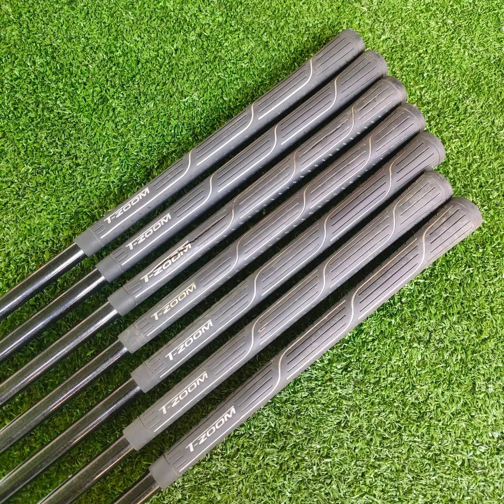 ** ไม้กอล์ฟสำหรับผู้หญิง ** ชุดเหล็ก T-ZOOM X5 มีเหล็ก 4-8 เเละ PW SW ก้าน MEMORY ACTION FLEX L เหล็ก FORGED CAVITY ทำให้ตีทั้งนุ่ม และตีง่าย ไม้กอล์ฟพรีเมี่ยมมือสอง ของแท้ By NakaraLuxurious ** ไม้กอล์ฟสำหรับผู้หญิง ** ชุดเหล็ก T-ZOOM X5 มีเหล็ก 4-8 เเละ PW SW ก้าน MEMORY ACTION FLEX L เหล็ก FORGED CAVITY ทำให้ตีทั้งนุ่ม และตีง่าย ไม้กอล์ฟพรีเมี่ยมมือสอง ของแท้ By NakaraLuxurious