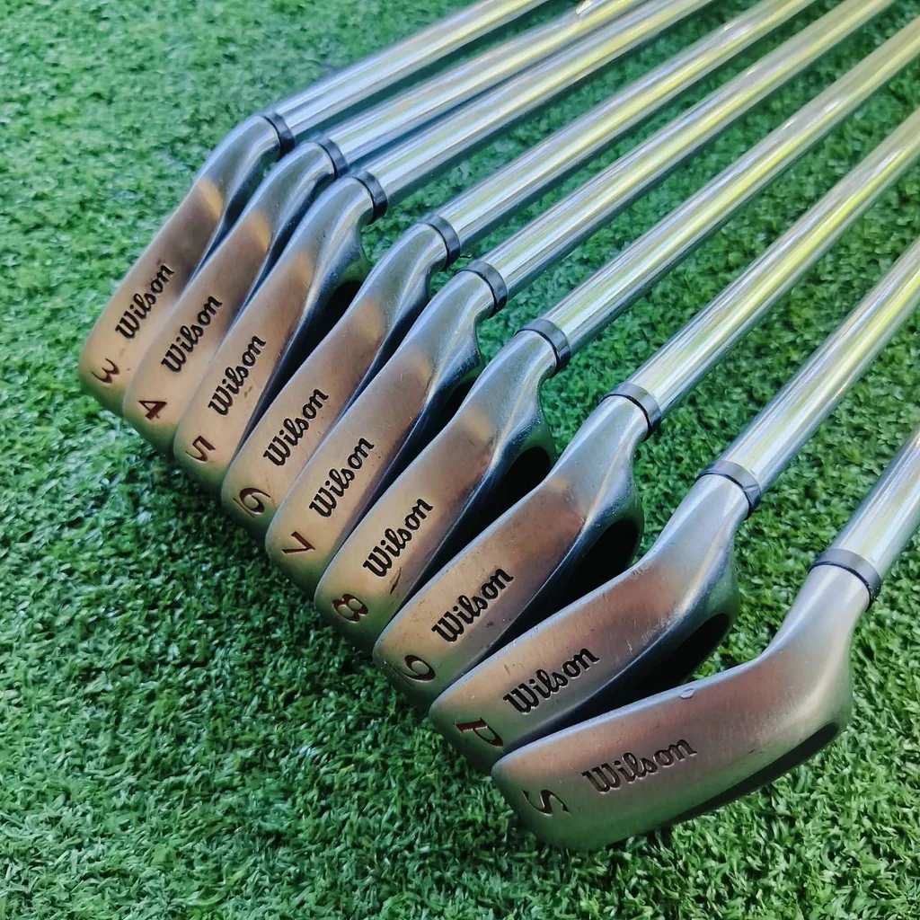 ** ก้านอ้วน ** FAT SHAFT** ชุดเหล็ก WILSON DEEP RED มีเหล็ก 3-9 เเละ PW SW ก้านอ้วน FAT SHAFT FLEX R ชุดใหญ่จัมโบ้ 9 ชิ้นเลยค่ะ ไม้กอล์ฟพรีเมี่ยมมือสอง ของแท้ By NakaraLuxurious ** ก้านอ้วน ** FAT SHAFT** ชุดเหล็ก WILSON DEEP RED มีเหล็ก 3-9 เเละ PW SW ก้านอ้วน FAT SHAFT FLEX R ชุดใหญ่จัมโบ้ 9 ชิ้นเลยค่ะ ไม้กอล์ฟพรีเมี่ยมมือสอง ของแท้ By NakaraLuxurious