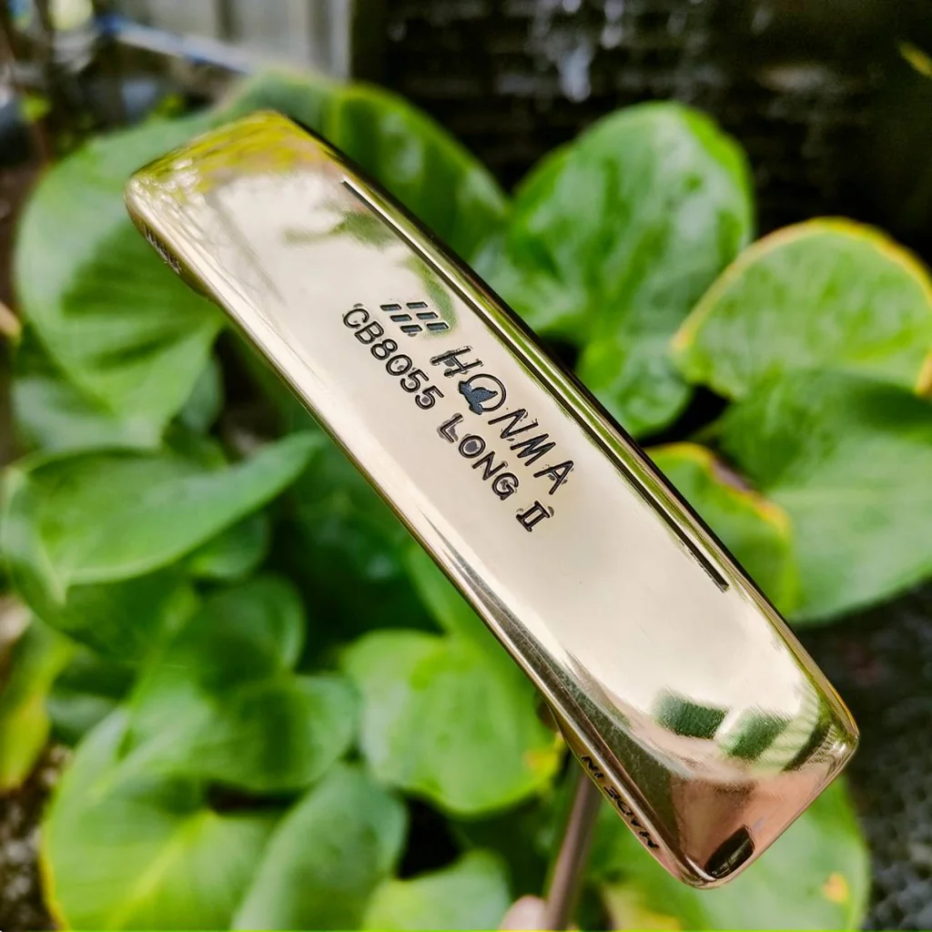 Honma CB8055 Long II Putter Copper Gold Excellent JDM Japan Rare Beautiful Blade Hiro Honma Made In Japan SAKATA Honma CB8055 Long II Putter Copper Gold Excellent JDM Japan Rare Beautiful Blade Hiro Honma Made In Japan SAKATA