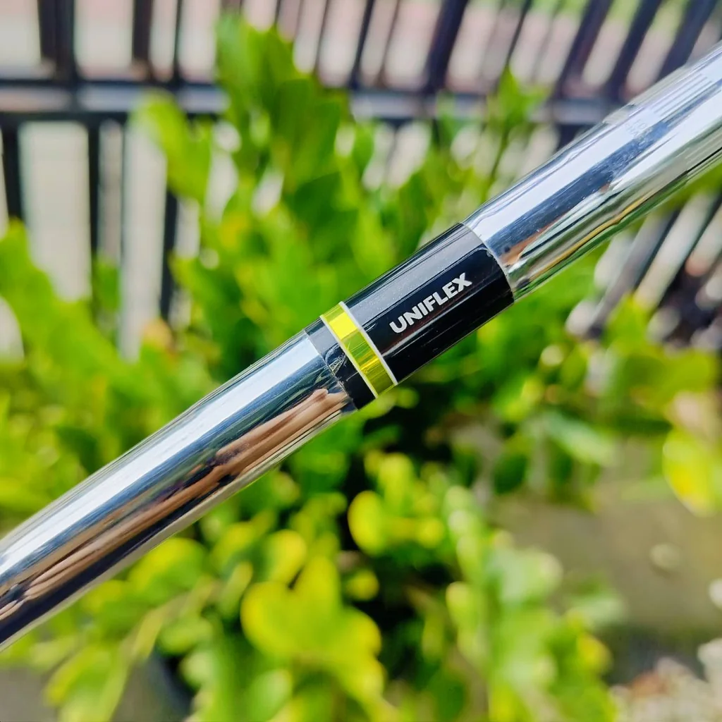 *มีตำหนิเพลทด้านหลังแตก* ชุดเหล็กหน้าเด้ง Callaway FUSION ตัวท๊อป มีแผ่นหน้าเด้งอีกชั้นที่หน้าไม้ ก้าน NS PRO 950 UNI FLEX ก้านเหล็กเบา ตีสบาย และแม่นยำ *** แค่ก้านก็คุ้มเกินคุ้มแล้ว *** ไม้กอล์ฟพรีเมี่ยมมือสอง ของแท้ By NakaraLuxurious *มีตำหนิเพลทด้านหลังแตก* ชุดเหล็กหน้าเด้ง Callaway FUSION ตัวท๊อป มีแผ่นหน้าเด้งอีกชั้นที่หน้าไม้ ก้าน NS PRO 950 UNI FLEX ก้านเหล็กเบา ตีสบาย และแม่นยำ *** แค่ก้านก็คุ้มเกินคุ้มแล้ว *** ไม้กอล์ฟพรีเมี่ยมมือสอง ของแท้ By NakaraLuxurious