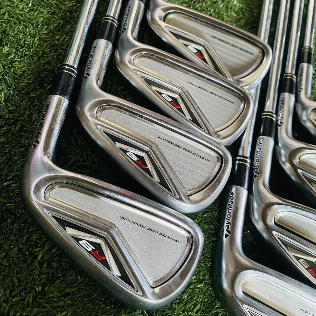 ⛳ Iron Set TAYLORMADE R9 มีเหล็ก 3 4 5 6 7 8 9 P ก้าน NSPRO 950GH FLEX S ตีง่าย ระยะดี ให้อภัยสูง🔥