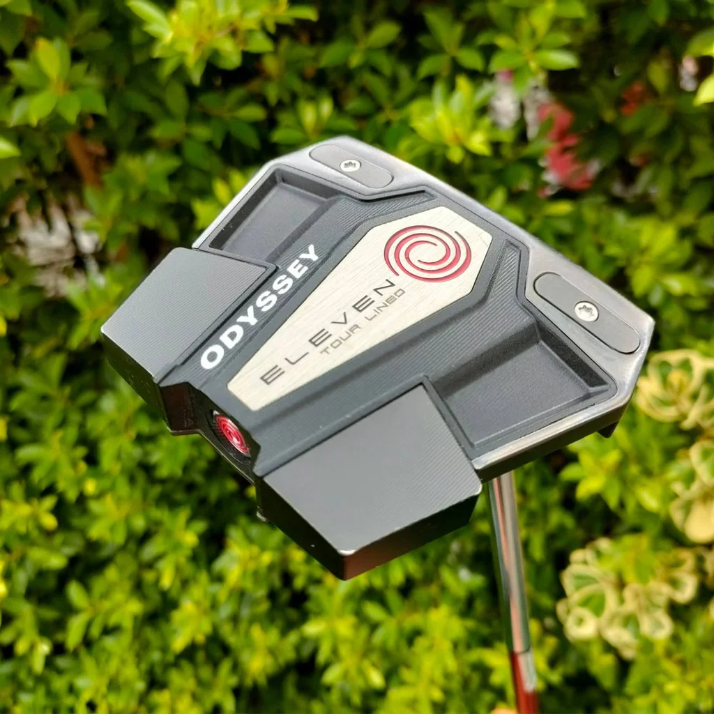 PUTTER ODYSSEY ELEVEN TOUR LINED ความยาว 34 นิ้ว ก้าน STROKE LAB รุ่น 11 มาพร้อม COVER ตรงรุ่น สภาพสวยเดิมมาก!! ไม้กอล์ฟมือสอง ของแท้ BY NakaraLuxurious PUTTER ODYSSEY ELEVEN TOUR LINED ความยาว 34 นิ้ว ก้าน STROKE LAB รุ่น 11 มาพร้อม COVER ตรงรุ่น สภาพสวยเดิมมาก!! ไม้กอล์ฟมือสอง ของแท้ BY NakaraLuxurious