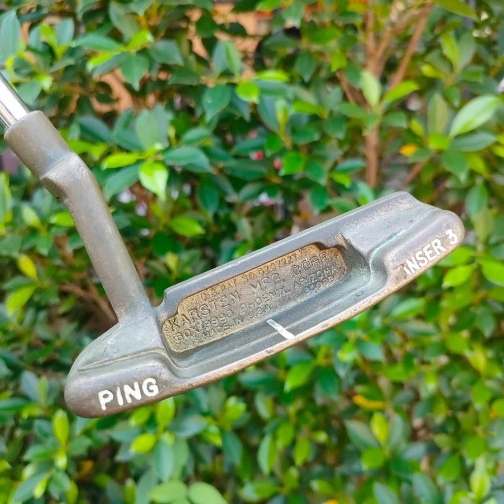 PUTTER PING ANSER 3 รุ่นทองเหลือง ความยาว 34 นิ้ว ทรง STUDIO ยอดนิยม วัสดุพรีเมี่ยม น้ำหนักดีมาก PUTTER PING ANSER 3 รุ่นทองเหลือง ความยาว 34 นิ้ว ทรง STUDIO ยอดนิยม วัสดุพรีเมี่ยม น้ำหนักดีมาก