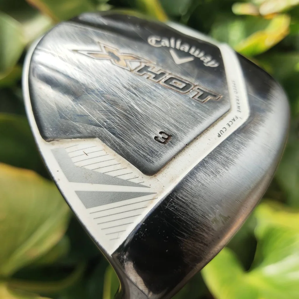 FW3 Callaway X-HOT เทคโนโลยี Speed Frame Face Cup เพิ่มความเร็วลูกกอล์ฟทั่วหน้าไม้ FW3 Callaway X-HOT เทคโนโลยี Speed Frame Face Cup เพิ่มความเร็วลูกกอล์ฟทั่วหน้าไม้