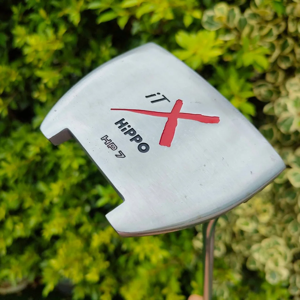 PUTTER HIPPO iT X HP 7 ความยาว 35 นิ้ว ** กริฟเสื่อมสภาพ ** รุ่นนี้น้ำหนักดีมากๆ บล๊านซ์ และชดเชยความผิดพลาดได้ สูงสุด ไม้กอล์ฟมือสอง ของแท้ BY NakaraLuxurious PUTTER HIPPO iT X HP 7 ความยาว 35 นิ้ว ** กริฟเสื่อมสภาพ ** รุ่นนี้น้ำหนักดีมากๆ บล๊านซ์ และชดเชยความผิดพลาดได้ สูงสุด ไม้กอล์ฟมือสอง ของแท้ BY NakaraLuxurious