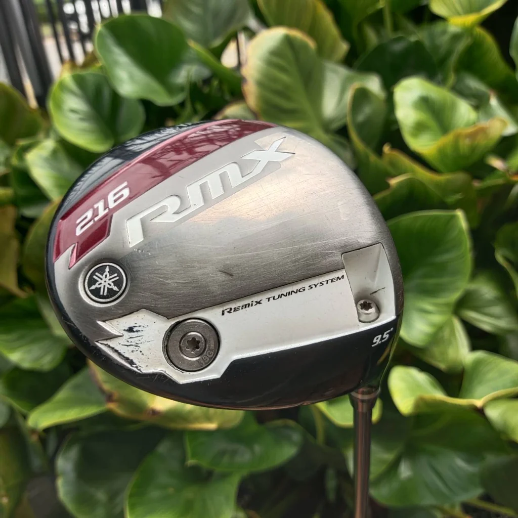 ** มีบุบ ** Driver YAMAHA RMX216 หน้าเด้ง รีดสปีดสูง ลูกพุ่ง ลดสปิน CG ต่ำ ช่วย Launch มุมสูง ** มีบุบ ** Driver YAMAHA RMX216 หน้าเด้ง รีดสปีดสูง ลูกพุ่ง ลดสปิน CG ต่ำ ช่วย Launch มุมสูง