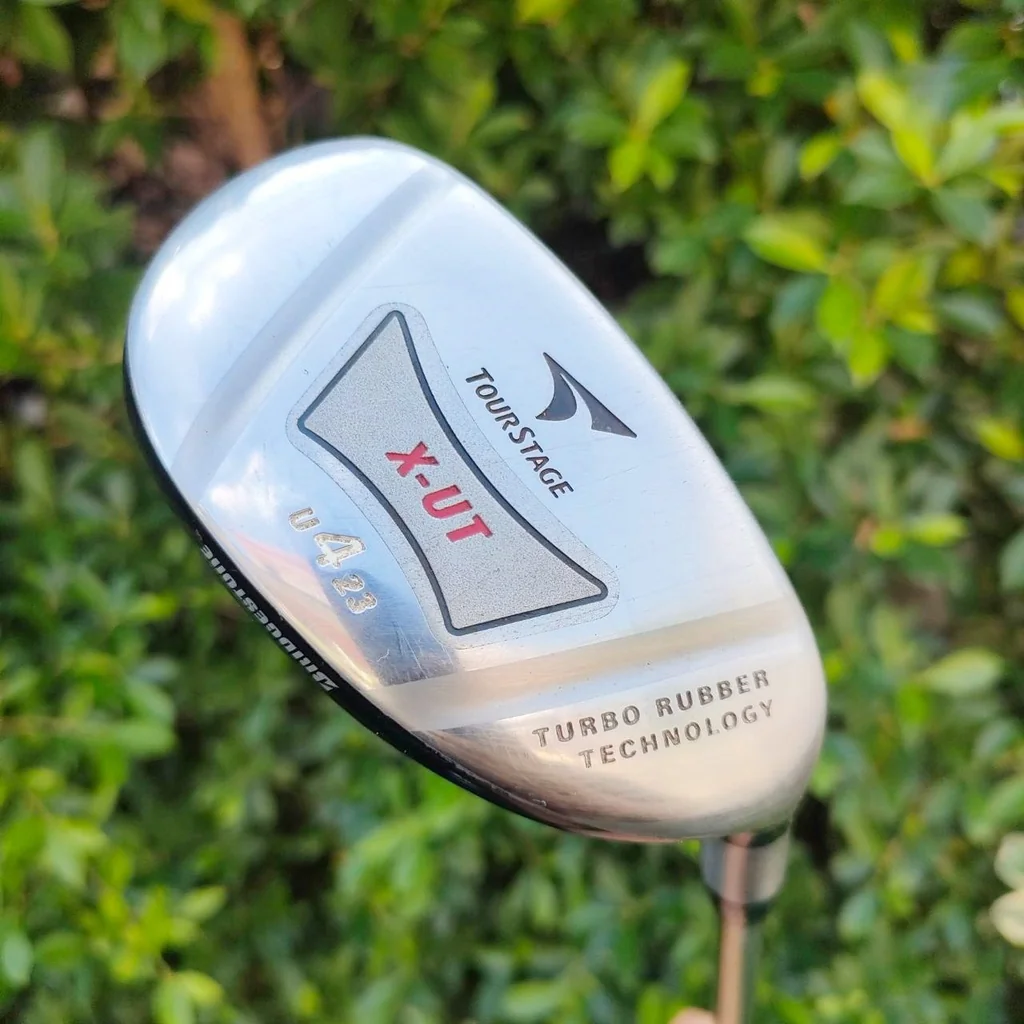 HYBRID 4 TOURSTAGE X-UT องศา 23 ก้าน TOURSTAGE FLEX S วัสดุและเทคโนโลยีพรีเมี่ยมญี่ปุ่น!! ไม้กอล์ฟมือสอง ของแท้ BY NakaraLuxurious HYBRID 4 TOURSTAGE X-UT องศา 23 ก้าน TOURSTAGE FLEX S วัสดุและเทคโนโลยีพรีเมี่ยมญี่ปุ่น!! ไม้กอล์ฟมือสอง ของแท้ BY NakaraLuxurious