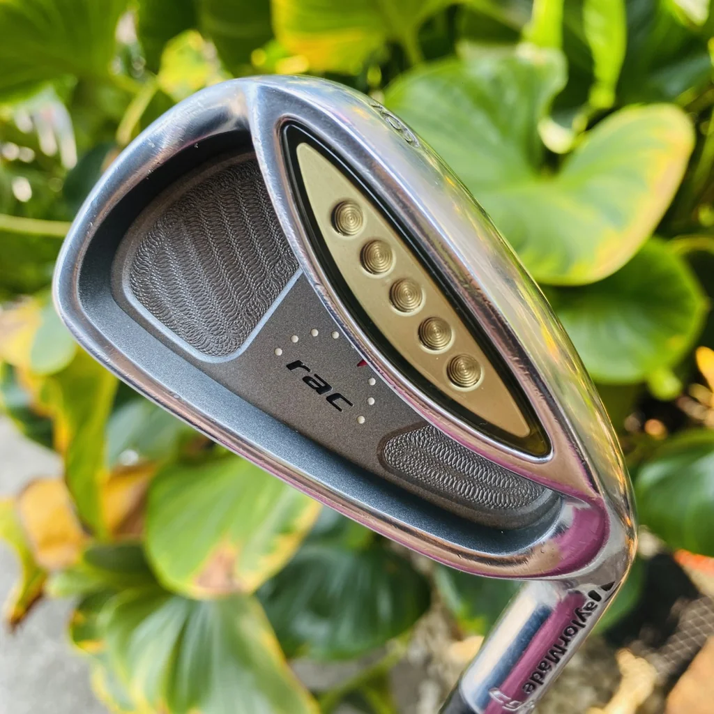 เหล็ก 6 TaylorMade RAC CGB ก้าน TaylorMade M.A.S.2 Plus Flex R "ง่าย" และ "ไกล" ในเหล็กชิ้นเดียว เหล็ก 6 TaylorMade RAC CGB ก้าน TaylorMade M.A.S.2 Plus Flex R "ง่าย" และ "ไกล" ในเหล็กชิ้นเดียว