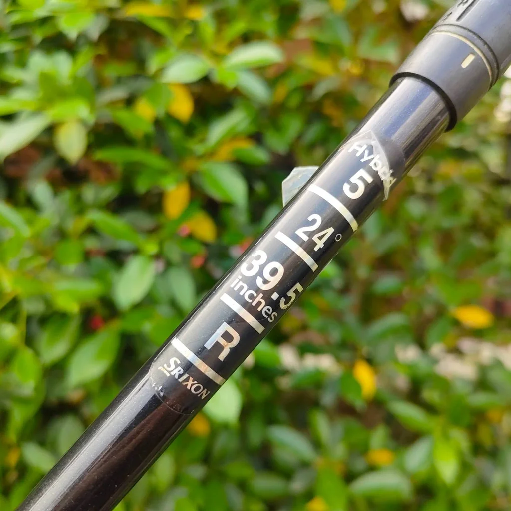 HYBRID 5 SRIXON AD W-NI-WT องศา 24 ก้าน SV-3000 FLEX R คุณภาพพรีเมี่ยมจากญี่ปุ่น HYBRID 5 SRIXON AD W-NI-WT องศา 24 ก้าน SV-3000 FLEX R คุณภาพพรีเมี่ยมจากญี่ปุ่น